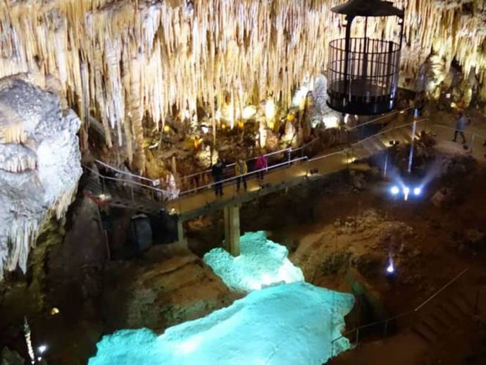 Gouffre de Proumeyssac en Dordogne