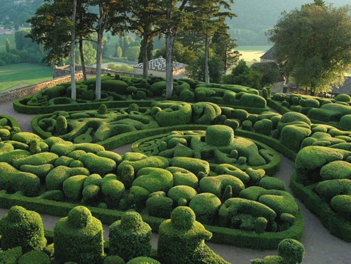 Jardins de Marqueyssac en Dordogne