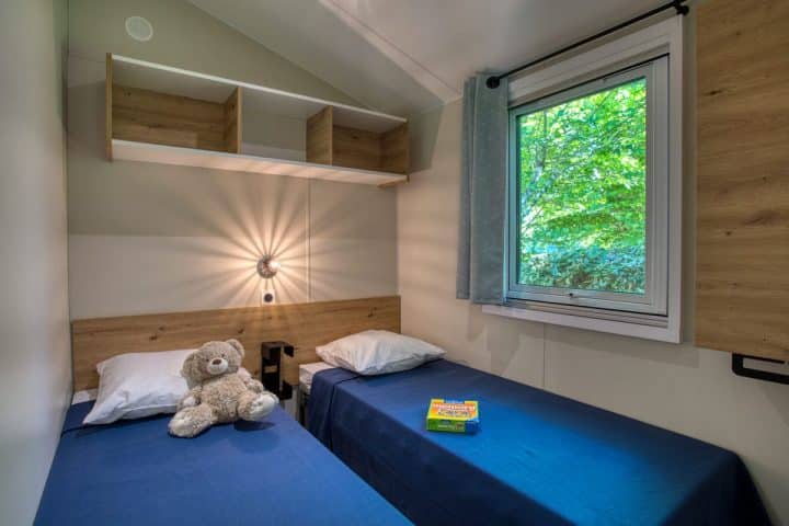 Chambre Enfant dans Mobil home Bahia en Perigord Noir