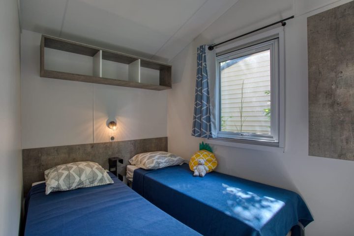 Photo chambre enfant dans mobilhome Dordogne