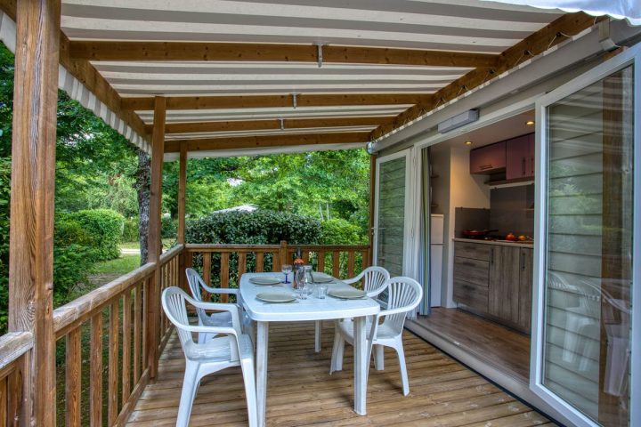 Location Mobilhome Super Vénus à louer dans camping en dordogne