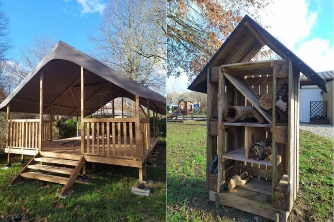Travaux au Camping du Lac en Dordogne début 2023