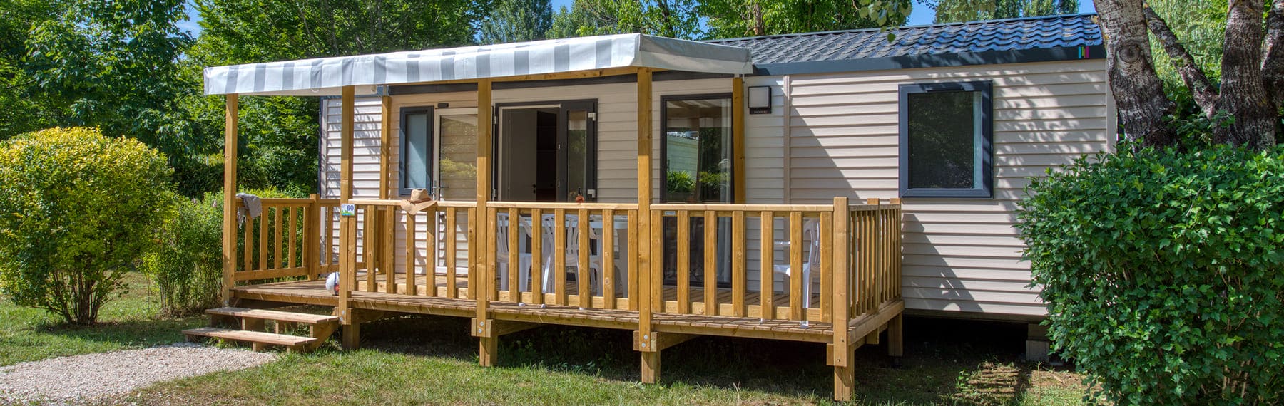Location Mobil home Toscane Camping Dordogne