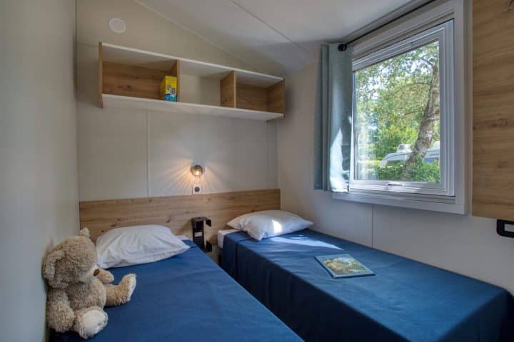 1 des 2 belles chambres pour enfant de la location Toscane en Dordogne