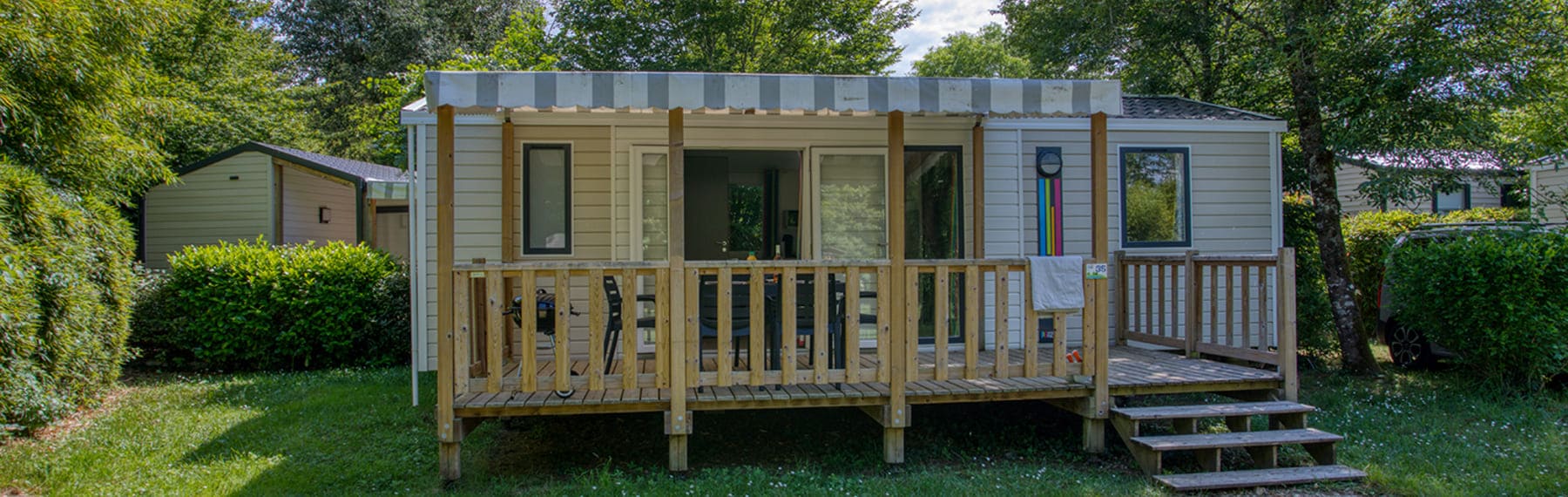 Mobil-Home 3 chambres dans Camping Dordogne