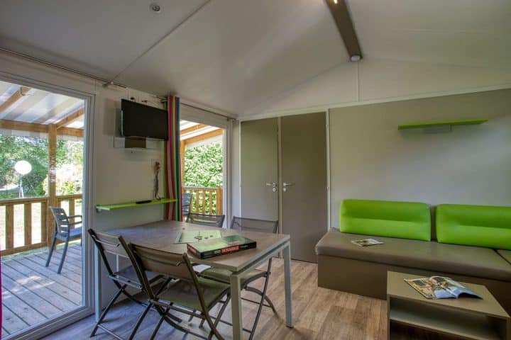 Photo de l'espace Salle à manger du mobil-home Nirvana