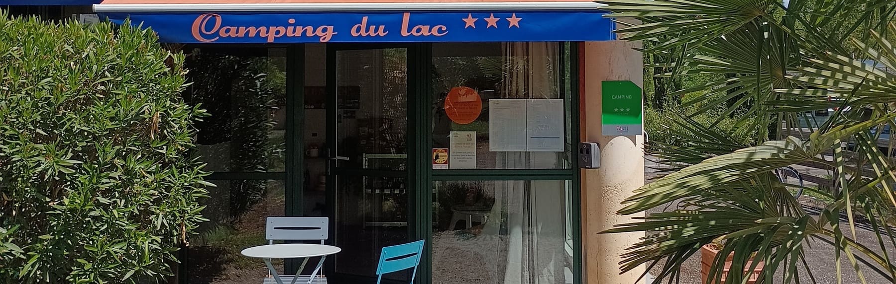 Bandeau de la page Services et Animations dans un camping familial en Dordogne