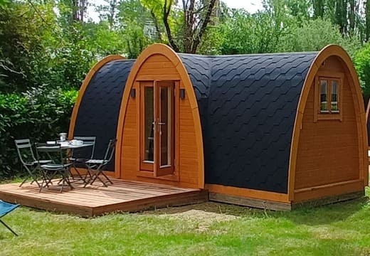 Etiquette du POD dans camping Sarlat