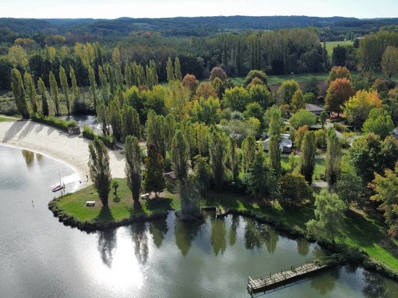Camping-Grolejac-Plage-Automne