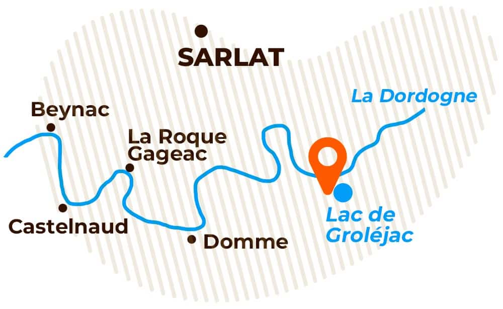 Carte localisation Périgord Noir